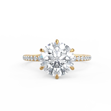 Solitaire Six Pavé